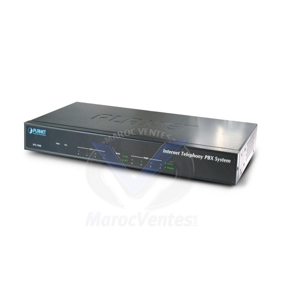 Système PBX de téléphonie Internet Standard téléphonique IP Internet PBX IPX-1900